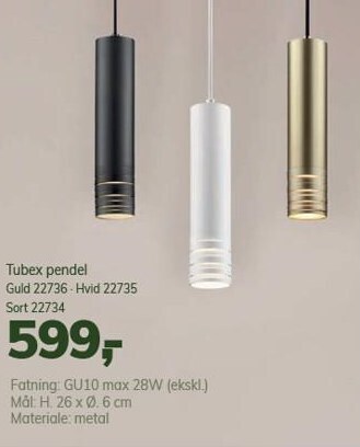 Tubex pendel