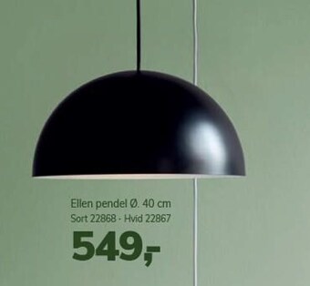 Daells Bolighus Ellen pendel tilbud