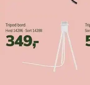 Daells Bolighus Tripod bord tilbud