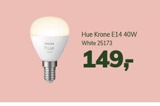 Daells Bolighus Hue krone e14 40w tilbud