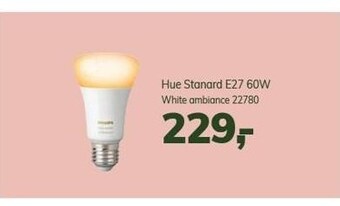 Daells Bolighus Hue standard e27 60w tilbud