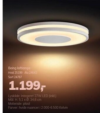 Daells Bolighus Being loftlampe tilbud