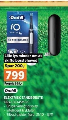 Power Elektrisk tandbørste tilbud