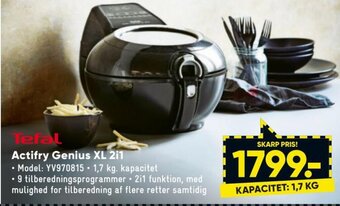 Bilka Tefal Actifry Genius XL 2i1 tilbud