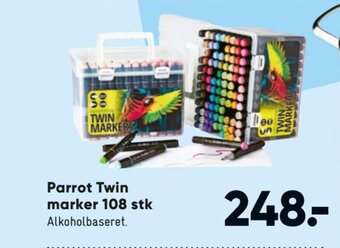 Parrot Twin marker 108 stk,