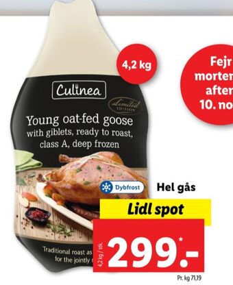 Lidl Culinea gås tilbud