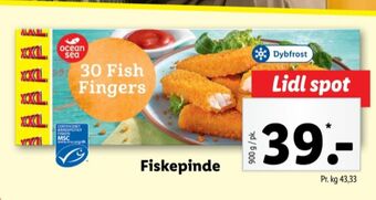 Lidl Ocean sea fiskepinde tilbud