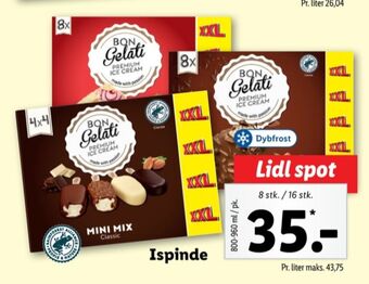 Lidl Bon gelati ispinde tilbud