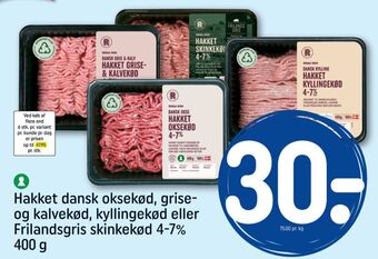 REMA 1000 Rema 1000 hakket kalv og grisekød tilbud