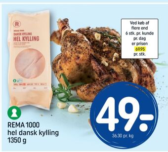REMA 1000 Rema 1000 kylling tilbud