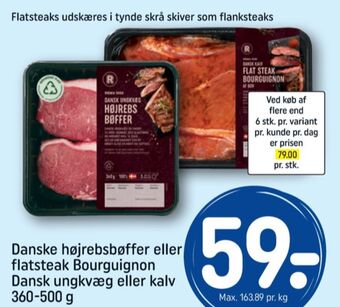 REMA 1000 Rema 1000 oksehøjrebsbøffer tilbud