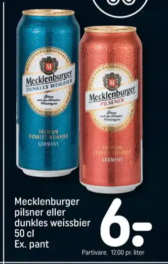 REMA 1000 Mecklenburger øl tilbud