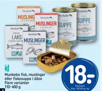 REMA 1000 Munkebo suppe tilbud