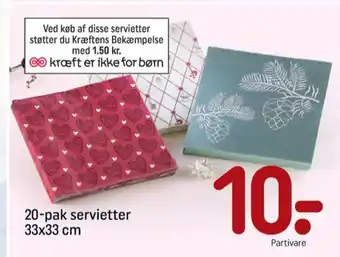 REMA 1000 Asp servietter tilbud