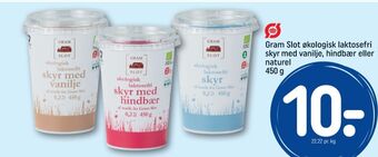 REMA 1000 Gram slot skyr vanilje 0,2% tilbud