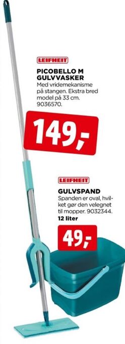 jem & fix Leifheit moppe tilbud