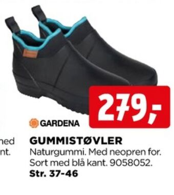 jem & fix Gardena gummistøvler tilbud