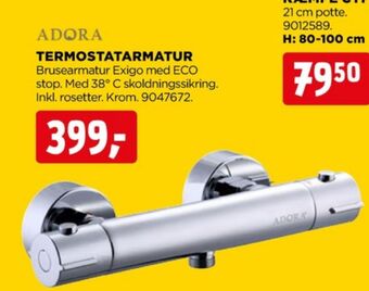 jem & fix Adora termostatarmatur tilbud