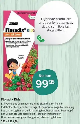 Helsam Floradix kids tilbud