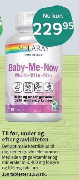 Helsam Baby-me-now tilbud