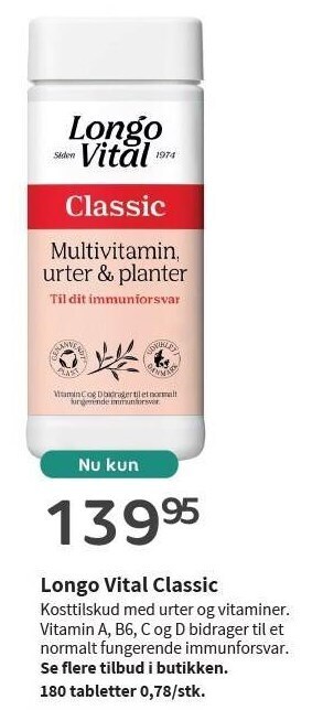 Longo vital classic