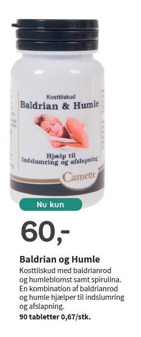 Baldrian og humle