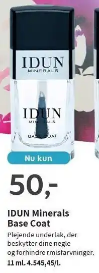 Idun minerals base coat