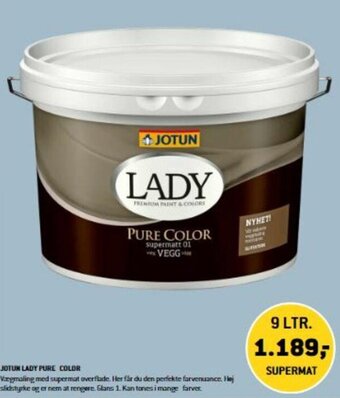 XL-BYG Jotun Lady Pure Color tilbud
