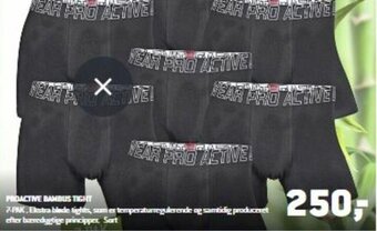 XL-BYG ProActive Bambus Tight tilbud