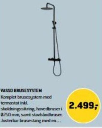 XL-BYG Vasso Brusesystem tilbud