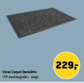 XL-BYG Clean Carpet Dørmåtte tilbud