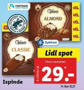 Lidl Ispinde tilbud