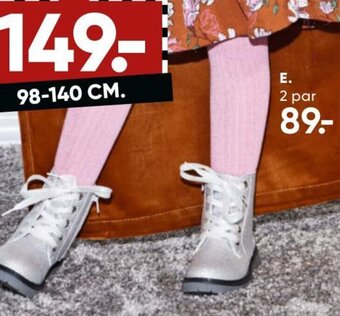Bilka Strømpebukser med glitter tilbud