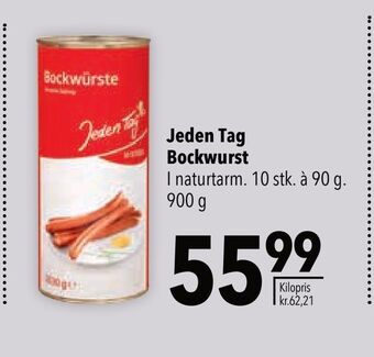 Citti Jeden tag bockwurst tilbud