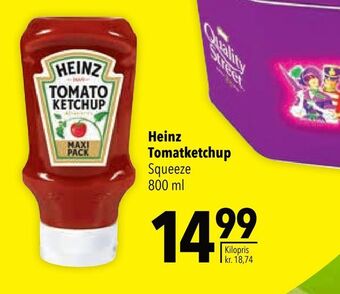 Citti Heinz tomatketchup tilbud