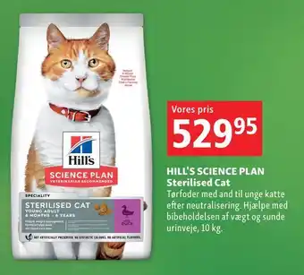 Maxi Zoo Hill's science plan sterilised cat tilbud