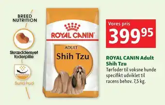 Maxi Zoo Royal canin adult shih tzu tilbud