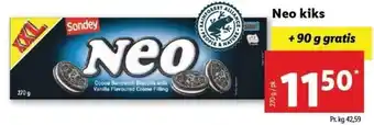 Lidl Neo Kiks 270g tilbud