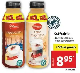 Lidl Kaffedrik 330ml tilbud