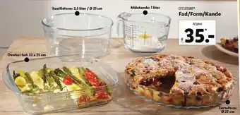 Lidl Fad/Form/Kande tilbud
