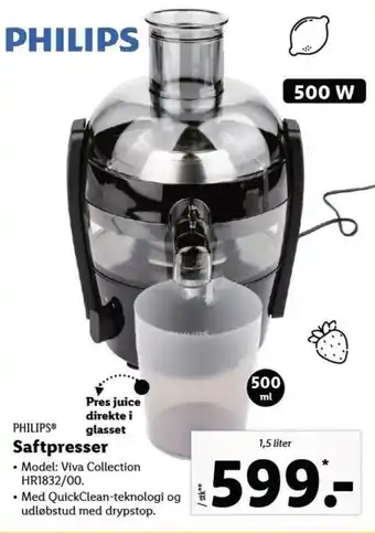 Saftpresser 1,5 Liter