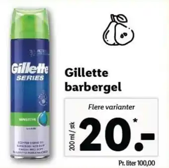Gillette Barbergel 200ml