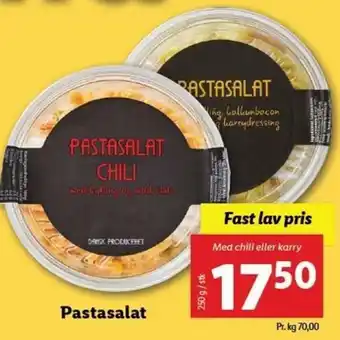 Lidl Pastasalat 250g tilbud
