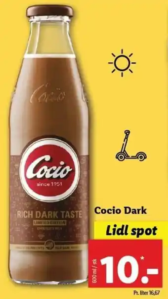 Lidl Cocio Dark 600ml tilbud