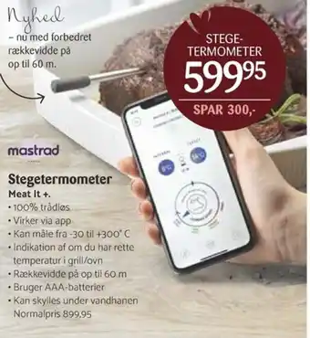 Kop & Kande Stege Termometer tilbud