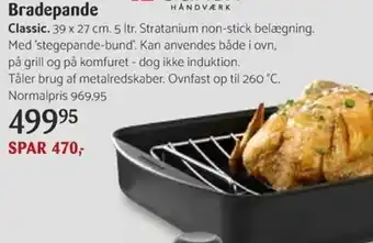 Kop & Kande Bradepande Classic 39x27cm tilbud