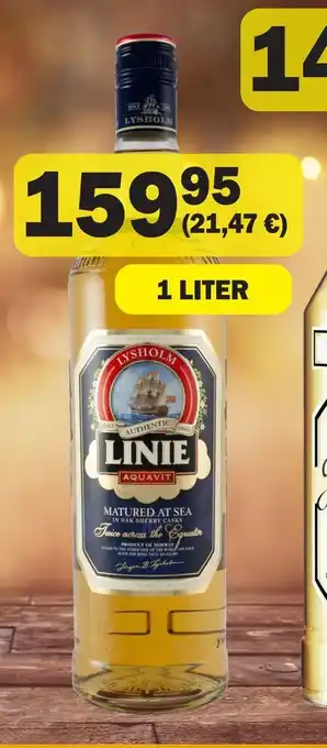 Købmandsgården Linie aquavit tilbud
