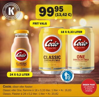 Købmandsgården Cocio tilbud