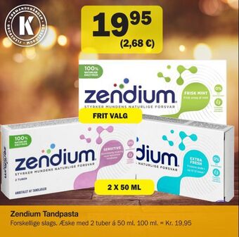 Zendium tandpasta