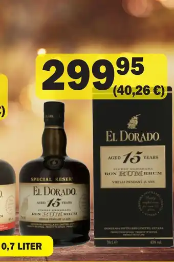 El dorado rom 15 years